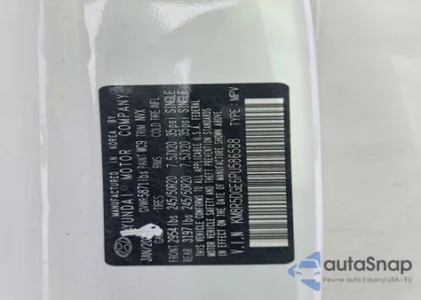 2023 Hyundai Palisade Limited from USA, damaged, VIN KM8R5DGE6PU586588